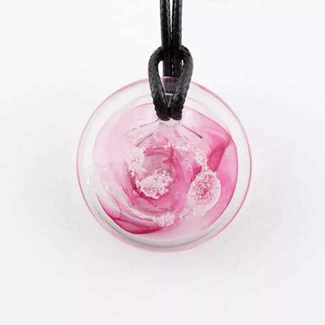 Soulburst Forever Glass Pendant - Pinks